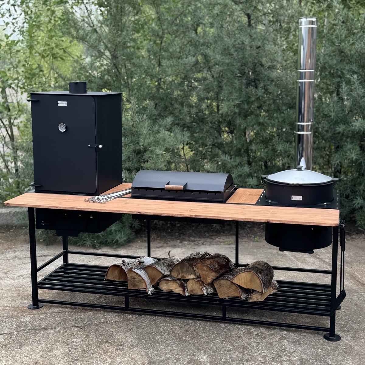 Lauko virtuvė 3 in 1