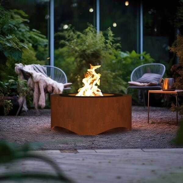 INFIRE OUTFIRE CORTEN 700 ROUND metalinė laužavietė