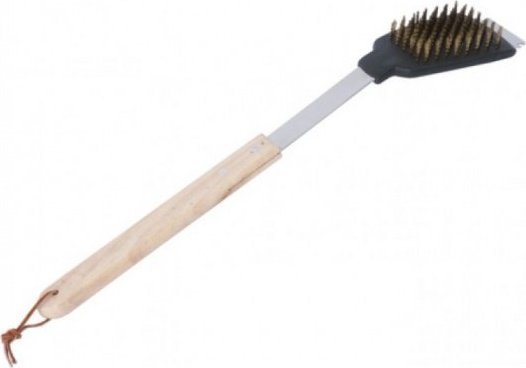 BBQ - 2in1 grill brush cleaning brush plus scraper