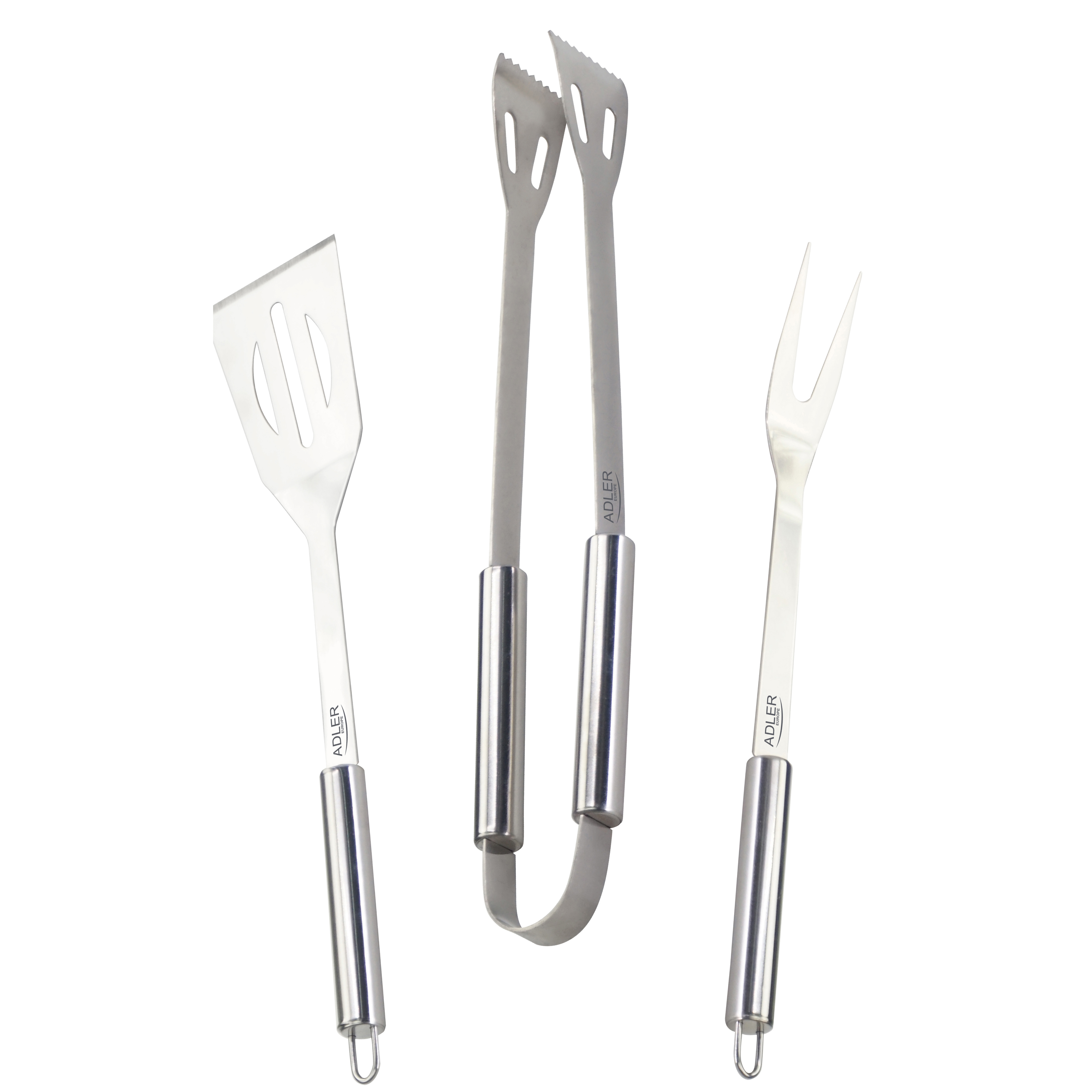 Grilio įrankių rinkinys Adler AD 6728 Grill Cutlery Set 3 vnt
