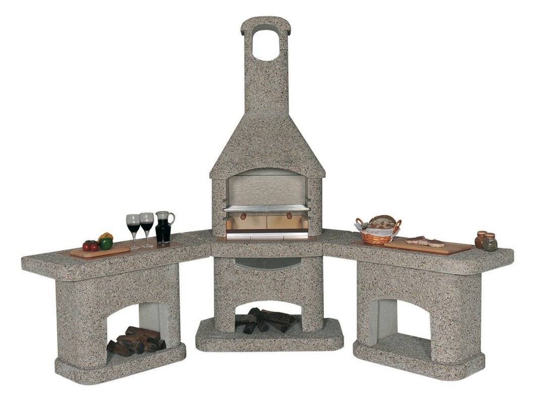 Lauko Betoninė Kepsninė ATLAS EXCLUSIVE CORNER Standartas