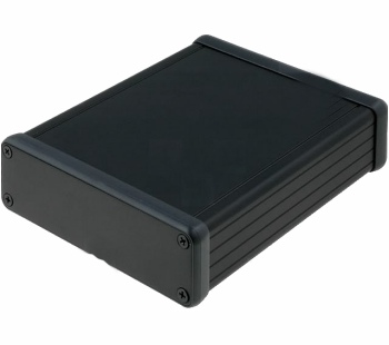 Aliuminio profilio korpusas 120x103x30.5mm juodas HAMMOND