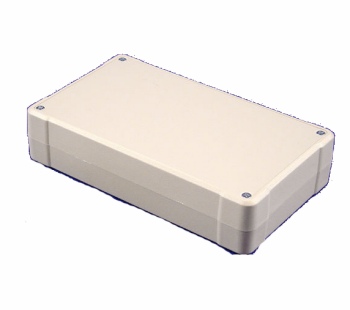 Plastikinis korpusas 178x105x40mm šviesiai pilkas HAMMOND