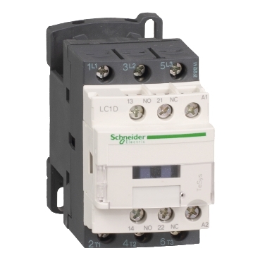 TeSys D kontaktorius 5,5kW, 3P, 12A, 230V AC, 1NO+1NC