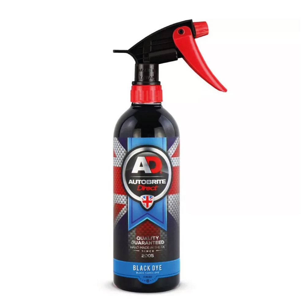 Autobrite Direct Juodų Išblukusių Detalių Dažai – Black Dye