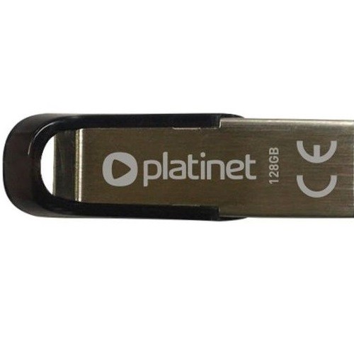 PLATINET USB ATMINTINĖ S-DEPO 128GB METALINĖ