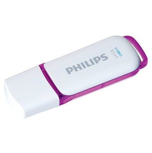 "Philips" USB 3.0 atmintinė "Snow Edition" (violetinė) 64 GB