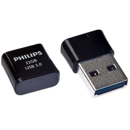 "Philips" USB 3.0 atmintinė "Pico Edition" (juoda) 32 GB