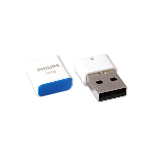 "Philips" USB 2.0 atmintinė "Pico Edition" (mėlyna) 16 GB