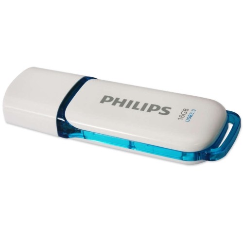 "Philips" USB 3.0 "Flash" atmintinė "Snow Edition" (mėlyna), 16 GB