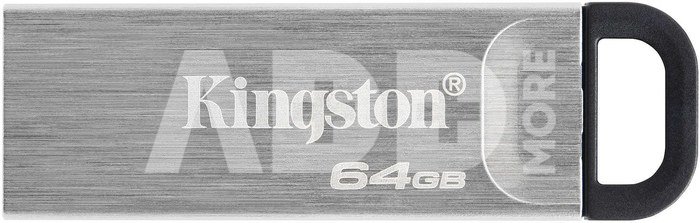 Kingston USB Flash Drive DataTraveler Kyson 64 GB, USB 3.2 Gen 1, Black/Grey