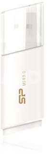 SILICON POWER 16GB, USB 3.0 FlASH DRIVE, BLAZE SERIES B06, White