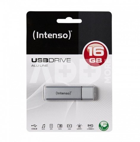 Intenso Alu Line silver 16GB USB Stick 2.0
