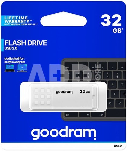 GOODRAM UME2 USB 2.0 32GB White