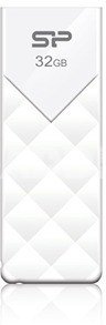SILICON POWER 8GB, USB 2.0 FLASH DRIVE ULTIMA U03, WHITE