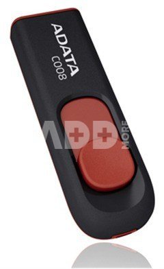 A-DATA Classic C008 16GB Black+Red USB Flash Drive, Retail