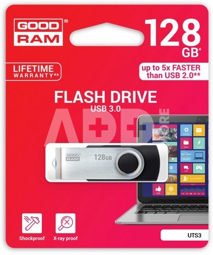 GOODRAM UTS3 USB 3.0 128GB Black