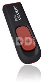 A-DATA Classic C008 64GB Black+Red USB Flash Drive, Retail