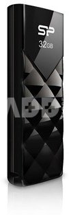 SILICON POWER 64GB, USB 2.0 FLASH DRIVE ULTIMA U03, BLACK