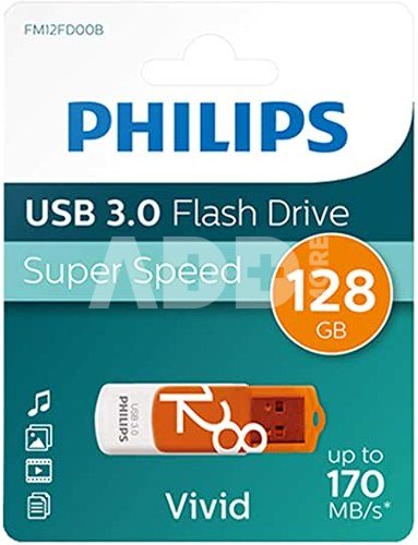 Philips USB 3.0 128GB Vivid Edition Orange