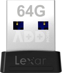 Lexar Flash drive JumpDrive S47 64 GB, USB 3.1, Black, 250 MB/s