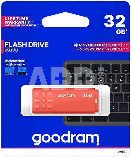GOODRAM UME3 USB 3.0 32GB Orange