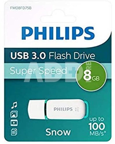 Philips USB 3.0 8GB Snow Edition Green