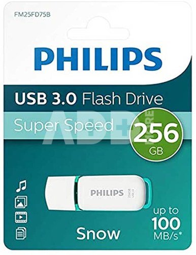 Philips USB 3.0 256GB Snow Edition Spring Green