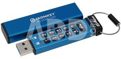 MEMORY DRIVE FLASH USB3.2/64GB IKKP200/64GB KINGSTON
