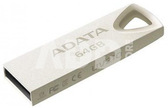 ADATA 64GB USB2.0 UV210 Silver