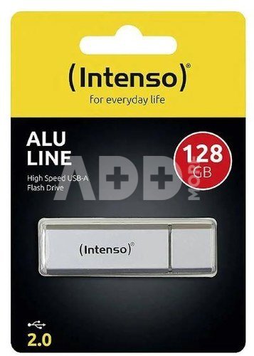 MEMORY DRIVE FLASH USB2 128GB/SILVER 3521496 INTENSO