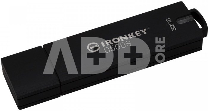 Kingston Pendrive 32GB D500S AES-256 FIPS 140-3 Lvl 3