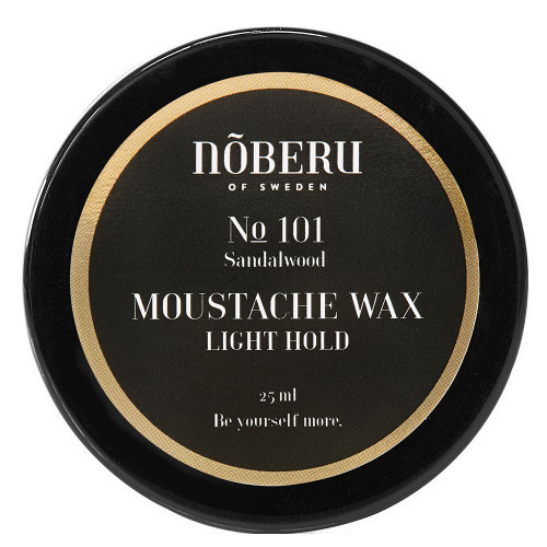 Noberu Moustache Wax Ūsų vaškas, Light Hold