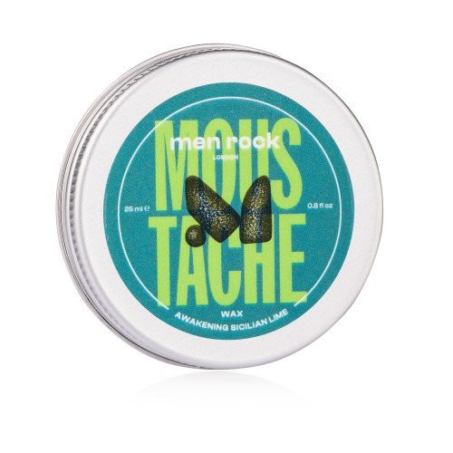 Men Rock Awakening Sicilian Lime Moustache Wax Ūsų vaškas, 25ml