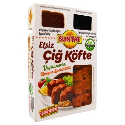 Vegetariškas kvietinių kruopų Bulgur užkandis CIG KOFTE SUNTAT, 380 g