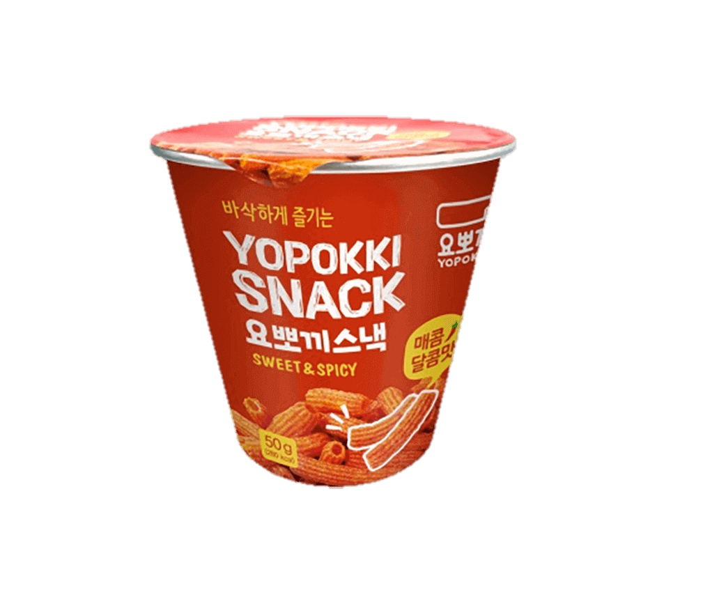 Ryžių traškučių užkandis YOPOKKI Sweet & Spicy
