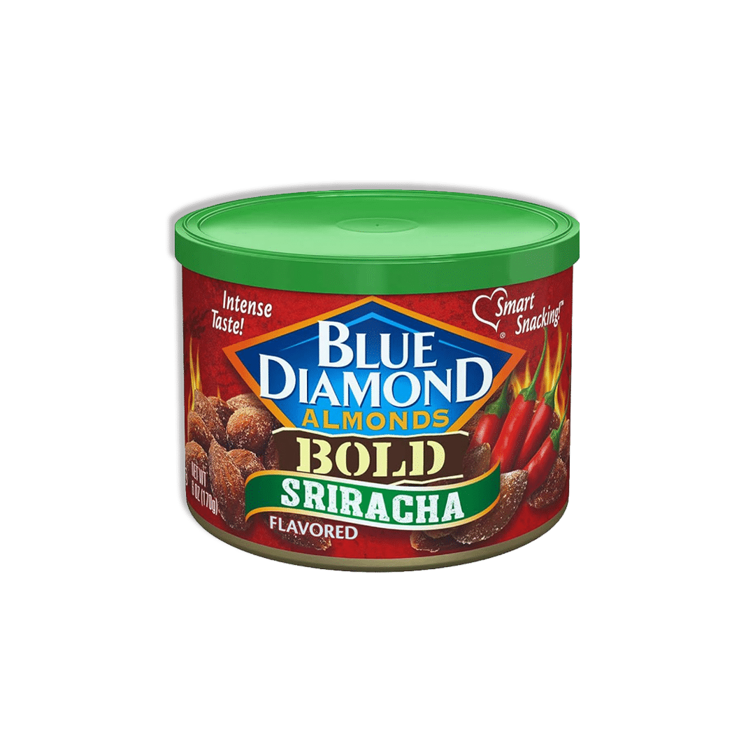 Migdolų riešutai BLUE DIAMOND BOLD (Spicy Sriracha) 170g
