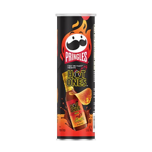 Traškučiai PRINGLES Hot Ones Rojo