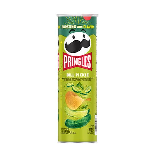 Traškučiai PRINGLES Dill Pickle
