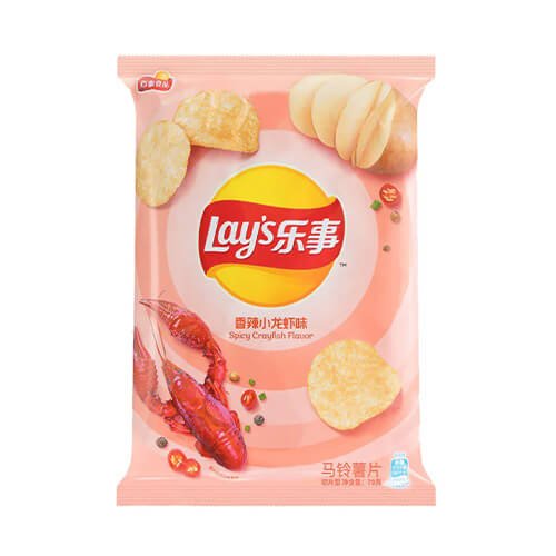 Traškučiai LAY'S Spicy Crayfish