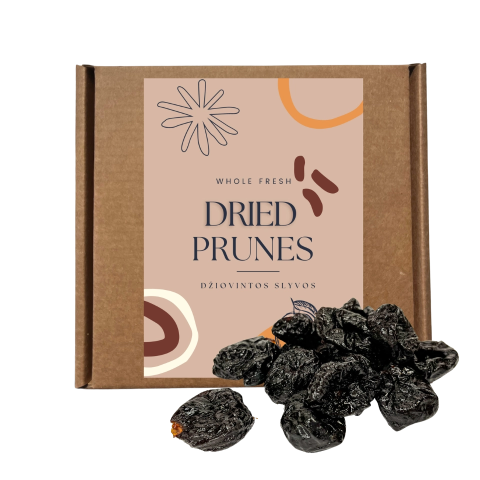 Džiovintos slyvos ASHLOCK, be pridėtinio cukraus | honestbite (350g)