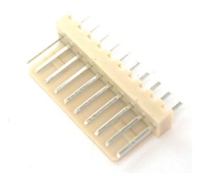 Kištukas WF-10S 2.54mm 10kont. tiesus RoHS