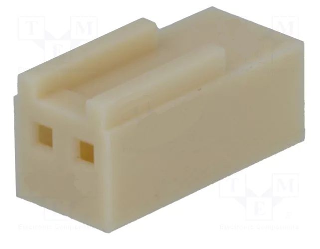 Lizdas HU-02 2.54mm 2kont. RoHS