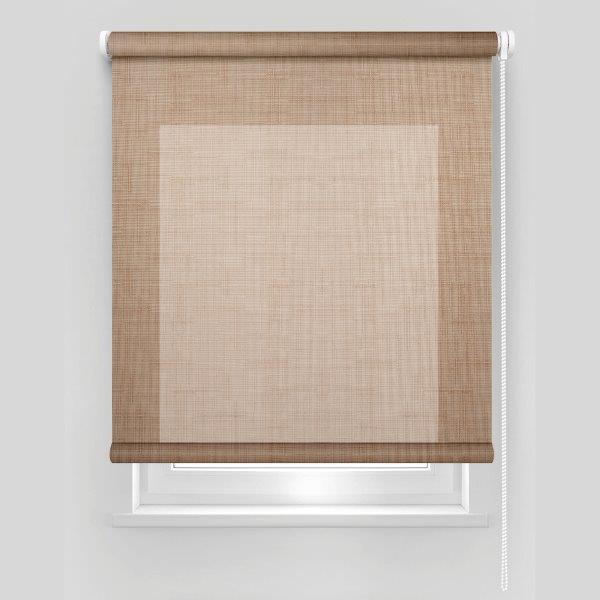 Klasikinė ritininė užuolaida PRESTIGE, rusvos sp., Ø 25 mm, 100 x 160 cm, 100 % PES