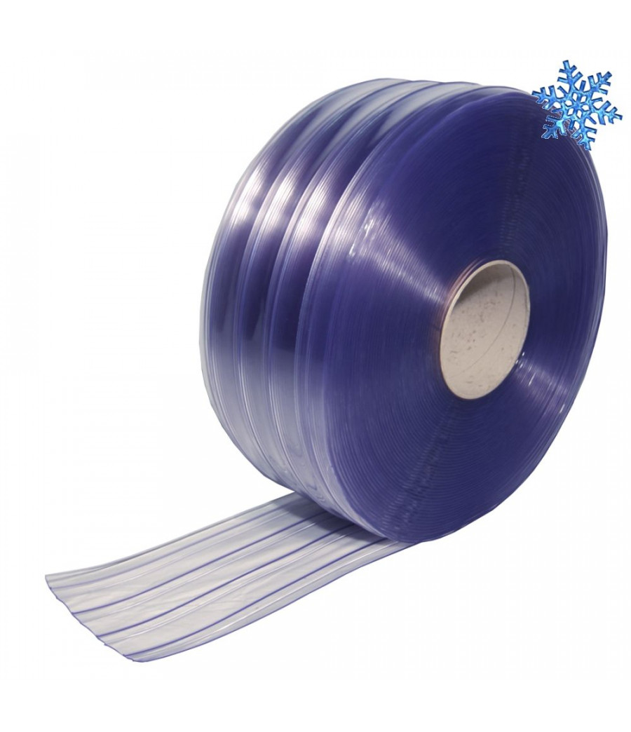 Rifliuota PVC juosta 200x2mm atspari šalčiui EXTRUFLEX