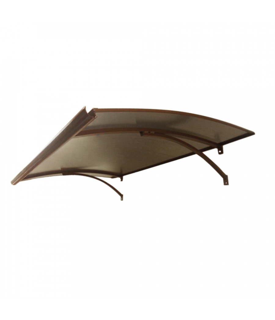 Stogelis Starkedach L-160, lenktas 6x1000x1600 mm rudas/pilkas : Dangos spalva - Ruda (bronzinė), Konstrukcijos spalva - Ruda