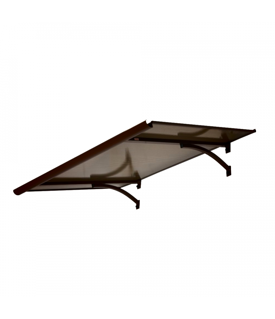 Stogelis Starkedach T-160, tiesus 6x1000x1600 mm rudas/pilkas : Dangos spalva - Ruda (bronzinė), Konstrukcijos spalva - Ruda
