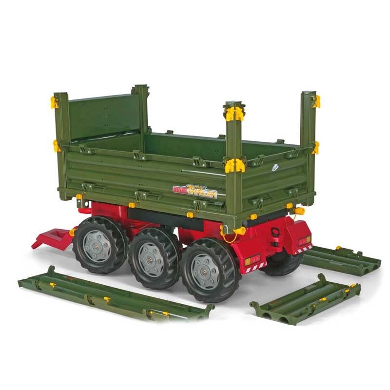 Rolly Toys 3 ašių daugiafunkcinė priekaba