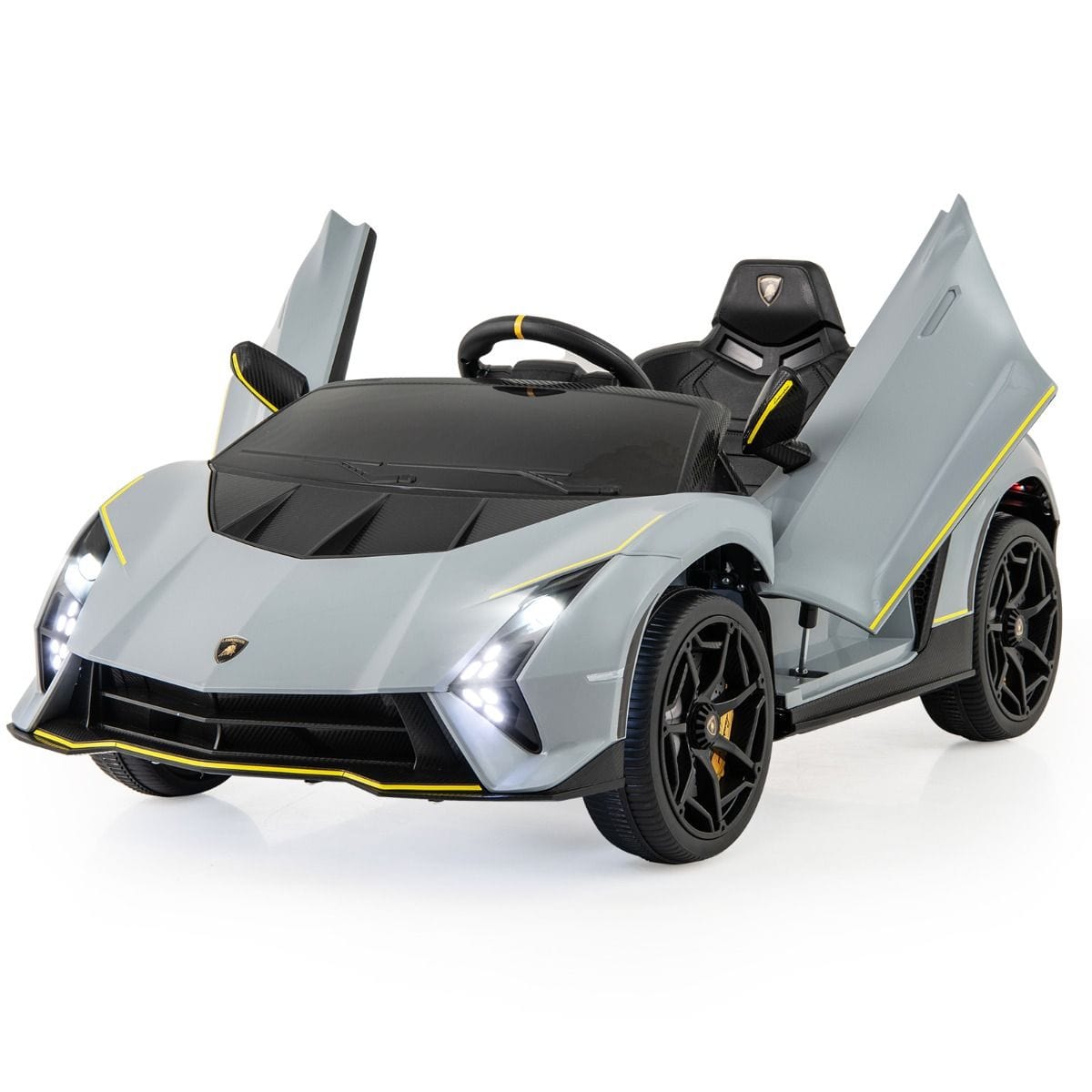 Lamborghini Elektromobilis Vaikams Su Nuotoliniu Valdymu, LED Šviesomis Ir FM Radiju 3057