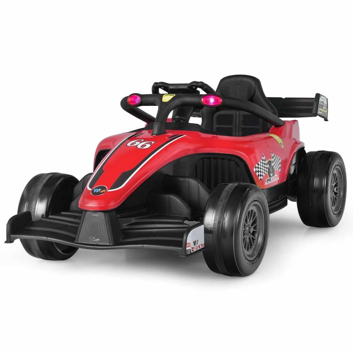 Elektrinis Lenktyninis Automobilis Raudonos Spalvos 1132